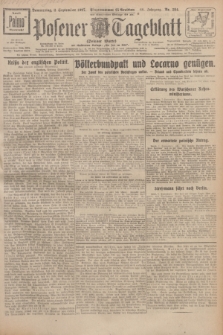 Posener Tageblatt (Posener Warte). Jg.66, Nr. 204 (8 September 1927) + dod.