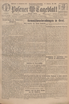 Posener Tageblatt (Posener Warte). Jg.66, Nr. 209 (14 September 1927) + dod.
