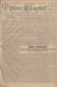 Posener Tageblatt (Posener Warte). Jg.66, Nr. 228 (6 Oktober 1927) + dod.