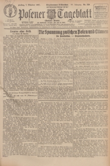 Posener Tageblatt (Posener Warte). Jg.66, Nr. 229 (7 Oktober 1927) + dod.