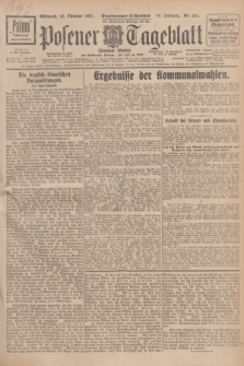 Posener Tageblatt (Posener Warte). Jg.66, Nr. 233 (12 Oktober 1927) + dod.