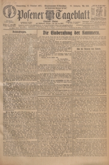 Posener Tageblatt (Posener Warte). Jg.66, Nr. 246 (27 Oktober 1927) + dod.