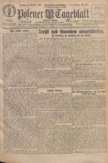 Posener Tageblatt (Posener Warte). Jg.66, Nr. 247 (28 Oktober 1927) + dod.