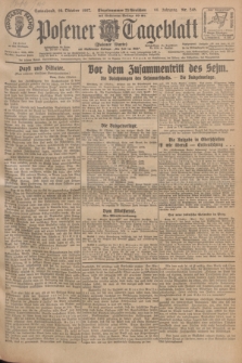 Posener Tageblatt (Posener Warte). Jg.66, Nr. 248 (29 Oktober 1927) + dod.