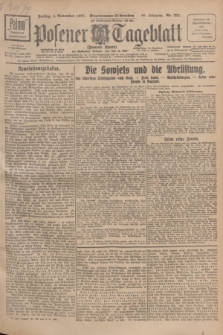 Posener Tageblatt (Posener Warte). Jg.66, Nr. 252 (4 November 1927) + dod.