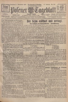 Posener Tageblatt (Posener Warte). Jg.66, Nr. 253 (5 November 1927) + dod.