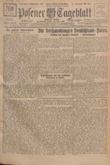 Posener Tageblatt (Posener Warte). Jg.66, Nr. 254 (6 November 1927) + dod.