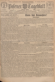 Posener Tageblatt (Posener Warte). Jg.66, Nr. 261 (15 November 1927) + dod.