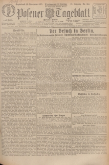 Posener Tageblatt (Posener Warte). Jg.66, Nr. 264 (19 November 1927) + dod.