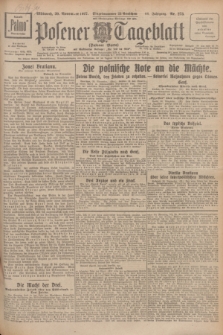 Posener Tageblatt (Posener Warte). Jg.66, Nr. 273 (30 November 1927) + dod.