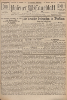 Posener Tageblatt (Posener Warte). Jg.66, Nr. 276 (3 Dezember 1927) + dod.