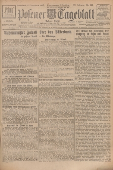 Posener Tageblatt (Posener Warte). Jg.66, Nr. 287 (17 Dezember 1927) + dod.
