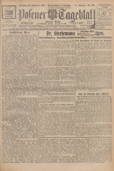 Posener Tageblatt (Posener Warte). Jg.66, Nr. 289 (20 Dezember 1927) + dod.