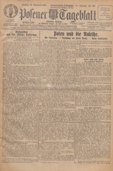 Posener Tageblatt (Posener Warte). Jg.66, Nr. 297 (30 Dezember 1927) + dod.