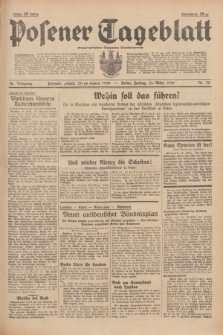 Posener Tageblatt = Poznańska Gazeta Codzienna. Jg.78, Nr. 75 (31 März 1939) + dod.