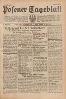 Posener Tageblatt = Poznańska Gazeta Codzienna. Jg.78, Nr. 107 (10 Mai 1939) + dod.