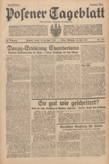 Posener Tageblatt = Poznańska Gazeta Codzienna. Jg.78, Nr. 157 (12 Juli 1939) + dod.