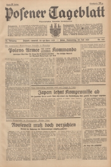 Posener Tageblatt = Poznańska Gazeta Codzienna. Jg.78, Nr. 164 (20 Juli 1939) + dod.
