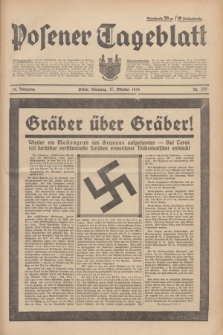 Posener Tageblatt. Jg.78, Nr. 236 (17 October 1939)