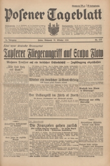 Posener Tageblatt. Jg.78, Nr. 237 (18 October 1939)