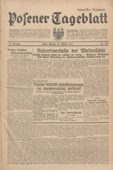 Posener Tageblatt. Jg.78, Nr. 249 (30 Oktober 1939)
