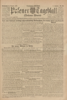 Posener Tageblatt (Posener Warte). Jg.62, Nr. 290 (22 Dezember 1923) + dod.