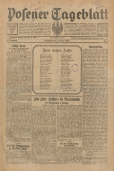 Posener Tageblatt. Jg.68, Nr. 1 (1 Januar 1929) + dod.