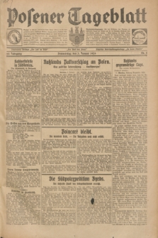 Posener Tageblatt. Jg.68, Nr. 2 (3 Januar 1929) + dod.