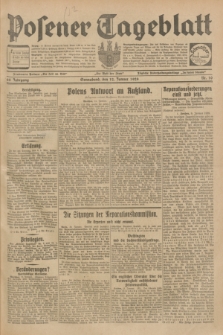 Posener Tageblatt. Jg.68, Nr. 10 (12 Januar 1929) + dod.