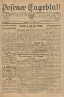 Posener Tageblatt. Jg.68, Nr. 12 (15 Januar 1929) + dod.