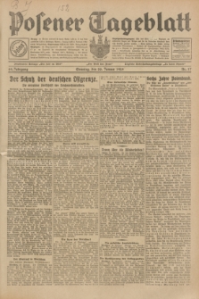 Posener Tageblatt. Jg.68, Nr.17 (20 Januar 1929) + dod.