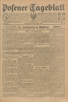 Posener Tageblatt. Jg.68, Nr. 20 (24 Januar 1929) + dod.