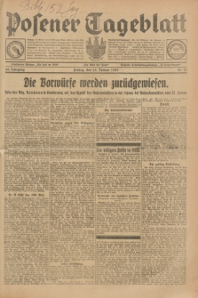 Posener Tageblatt. Jg.68, Nr. 21 (25 Januar 1929) + dod.