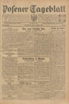 Posener Tageblatt. Jg.68, Nr. 22 (26 Januar 1929) + dod.