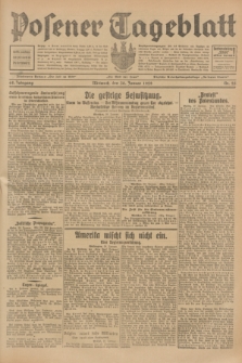 Posener Tageblatt. Jg.68, Nr. 25 (30 Januar 1929) + dod.