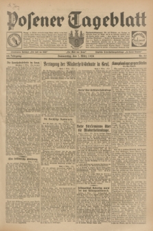 Posener Tageblatt. Jg.68, Nr. 55 (7 März 1929) + dod.