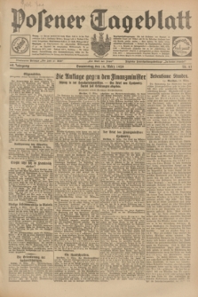 Posener Tageblatt. Jg.68, Nr. 61 (14 März 1929) + dod.