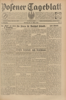 Posener Tageblatt. Jg.68, Nr. 65 (19 März 1929) + dod.