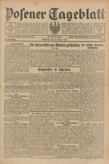 Posener Tageblatt. Jg.68, Nr. 66 (20 März 1929) + dod.