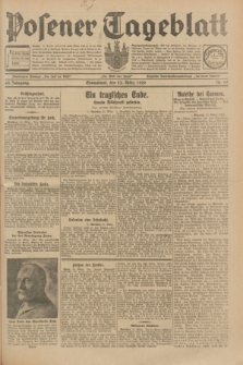 Posener Tageblatt. Jg.68, Nr. 69 (23 März 1929) + dod.