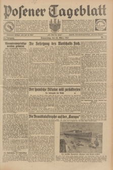 Posener Tageblatt. Jg.68, Nr. 73 (28 März 1929) + dod.