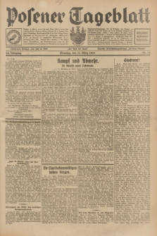 Posener Tageblatt. Jg.68, Nr. 75 (31 März 1929) + dod.