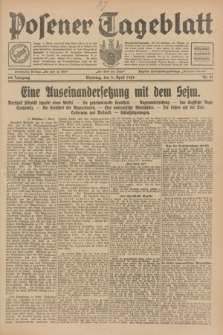 Posener Tageblatt. Jg.68, Nr. 81 (9 April 1929) + dod.