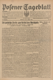 Posener Tageblatt. Jg.68, Nr. 82 (10 April 1929) + dod.