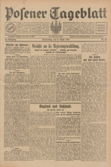 Posener Tageblatt. Jg.68, Nr. 83 (11 April 1929) + dod.