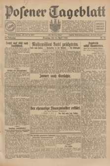 Posener Tageblatt. Jg.68, Nr. 86 (14 April 1929) + dod.