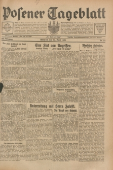 Posener Tageblatt. Jg.68, Nr. 94 (24 April 1929) + dod.