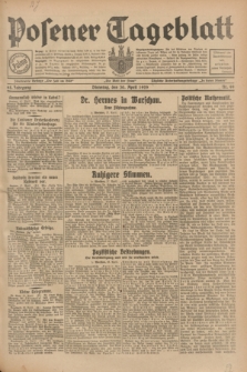 Posener Tageblatt. Jg.68, Nr. 99 (30 April 1929) + dod.