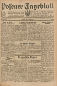 Posener Tageblatt. Jg.68, Nr. 100 (1 Mai 1929) + dod.
