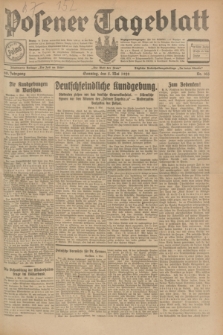 Posener Tageblatt. Jg.68, Nr. 103 (5 Mai 1929) + dod.